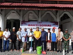 Polres Pidie Gelar Bakti Religi di Masjid Al-Falah Sigli Sambut HUT Bhayangkara ke-79