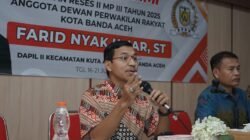 Reses Farid Nyak Umar, Kader Posyandu Diedukasi Kesehatan Reproduksi