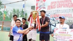 Kapolres Pidie Tutup Turnamen Tenis Lapangan dalam Rangka HUT Bhayangkara ke-79