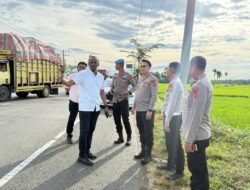 Kapolres Pidie Tinjau Kesiapan Pengamanan Peresmian Memorial Living Park oleh Menko Hukum, HAM dan Imipas RI