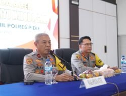 Wakapolda Aceh Berikan Pengarahan kepada Personel Polres Pidie, Tekankan Profesionalisme Dalam Pelaksanaan Tugas