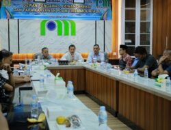      Rapat koordinasi silaturahmi dewan pengawas Dewan redaksi karyawan PDAM Tirta Mountala
