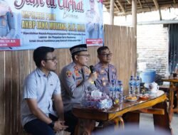 Kapolres Pidie Gelar Jumat Curhat di Simpang Tiga, Serap Aspirasi dan Keluhan Warga Terkait Permasalahan Pertanian