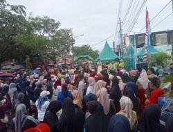 HUT Bank Aceh Syari’ah Ke-52 Cabang Melaboh Ribuan Masyarakat Tumpah Ruah di Acara  Car Free Day