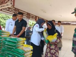 Pemkab Aceh Besar Gelar Pangan Murah di Lhoong Tiga Ton Beras SPHP Ludes Terjual
