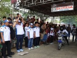 Polres Aceh Tamiang Gandeng IMI Aceh Tamiang Gelar Event Drag Bike