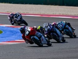 Pebalap Astra Honda Melesat Kencang Tembus 5 Besar di Junior GP San Marino