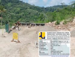 Ini terkait Proyek Pengantian Jembatan Alue – Lamung Gayo Lues