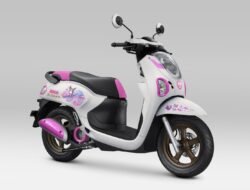 Edisi Terbatas Kolaborasi Unik Honda Scoopy dengan Kuromi