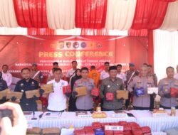 Polda Aceh Berhasil Gagalkan Peredaran 80,5 Kg Sabu, 1,3 Ton Ganja, dan 1 Kg Kokain