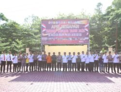 Polres Aceh Besar Gelar Apel Kesiapan Tanggap Darurat, Perkuat Sinergi Hadapi Potensi Bencana