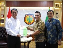 Audiensi dengan Menteri Pertanian , Bupati Aceh Besar Fokus Perkuat Sektor Pertanian