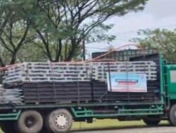 Rangka Jembatan Bailey Tiba Di Nagan Raya Kecamatan Beutong Ateuh Banggalang