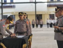Kapolda Aceh Pimpin Sertijab 4 PJU, Andi Kirana Jabat Kapolresta Banda aceh