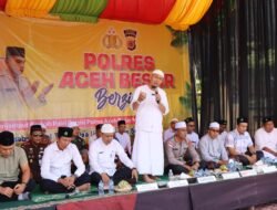 Polres Aceh Besar Gelar Zikir fan Do’a Bersama untuk Korban Bencana
