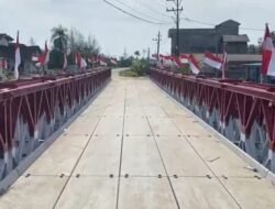 Sudah Bisa Dilalui Warga , Berikut Nama Jembatan Bailey Yang Sudah Rampung