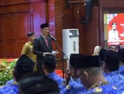 Lantik 201 Kepala Sekolah, Sekda Aceh Ingatkan 56 Ribu Anak Tak Sekolah