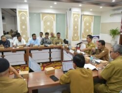 Sekda Aceh Gelar Rapat dengan Dunia Usaha Dukung Tanggap Darurat Bencana