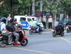 Mewakili Kapolda Aceh, Ditlantas dan Polresta Banda Aceh Mensurvei Teknis Traffic Light  di Kota Banda Aceh