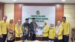 BKKBN Aceh dan Kanwil Kemenag Aceh Bahas Pembaruan MoU dan Integrasi Data Catin