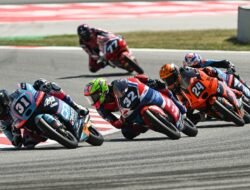 Ramadhipa Impresif, Melesat Raih Podium Perdana di Moto3 Junior Barcelona