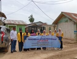 Mahasiswa INAR Pidie Salurkan Bansos untuk Korban Banjir di Aceh Tamiang
