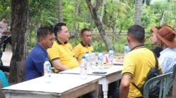 Bahas Ketahanan Pangan, Kapolres Pidie Gelar Jumat Curhat Bersama Petani Jagung