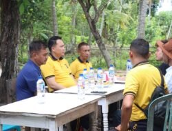 Bahas Ketahanan Pangan, Kapolres Pidie Gelar Jumat Curhat Bersama Petani Jagung