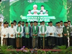 PBNU Lantik Pengurus PWNU Aceh, Rektor UIN Ar-Raniry Jadi Katib Syuriyah