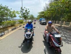 Honda Community Convoy Merdeka Semarakkan HUT ke-81 RI di Banda Aceh