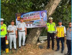 Satlantas Aceh Besar Ajak Pengendara Utamakan Keselamatan daripada Kecepatan