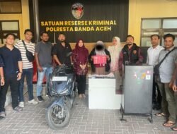 Polresta Banda Aceh Amankan ART Terduga Pelaku Pencurian Emas, Kerugian Korban Capai Rp119 Juta