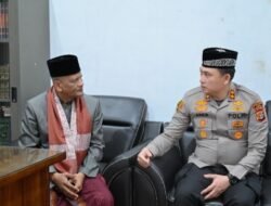‎‎Kapolres Pidie Pererat Silaturahmi dengan Pimpinan HUDA Pidie, Ajak Jaga Damai Aceh dan Semarakkan HUT RI ke-81
