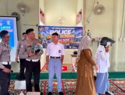 Polantas KARIB Hadir di SMK Negeri 1 Jantho, Pelajar Dibekali Edukasi Keselamatan Berlalu Lintas