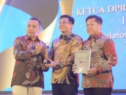 Irwansyah ST Dianugerahi Serambi Award, Sebagai Legislator Paling Responsif Terhadap Isu Kota