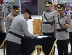 Kapolda Aceh Pimpin Sertijab Dua PJU dan Lima Kapolres Jajaran