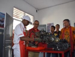 AHM Bawa Pendidikan Vokasi Berstandar Industri ke Ujung Timur Indonesia