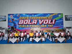 Pangdam IM Buka Open Tournament Bola Voli dalam Rangka HUT Ke-81 TNI Tahun 2026.