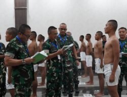 Pangdam IM Pimpin Sidang Pantukhir 901 calon prajurit Tamtama PK TNI AD Gelombang III Tahun 2026.
