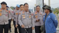 Kapolda Aceh Tinjau Progres Pembangunan Huntap Polri Presisi di Aceh Tamiang