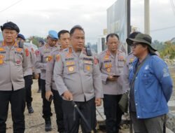 Kapolda Aceh Tinjau Progres Pembangunan Huntap Polri Presisi di Aceh Tamiang