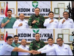 SMSI Aceh Besar Audiensi dengan Dandim 0101/KBA, Siap Perkuat Sinergi dan Sebarluaskan Informasi Positif