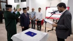 Mualem Lantik Taufik Sebagai Pj Sekda Aceh di Medan