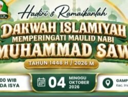 4 Oktober, Abuya Habibie Waly Isi Dakwah Maulid Nabi di Jruek Bak Kreh